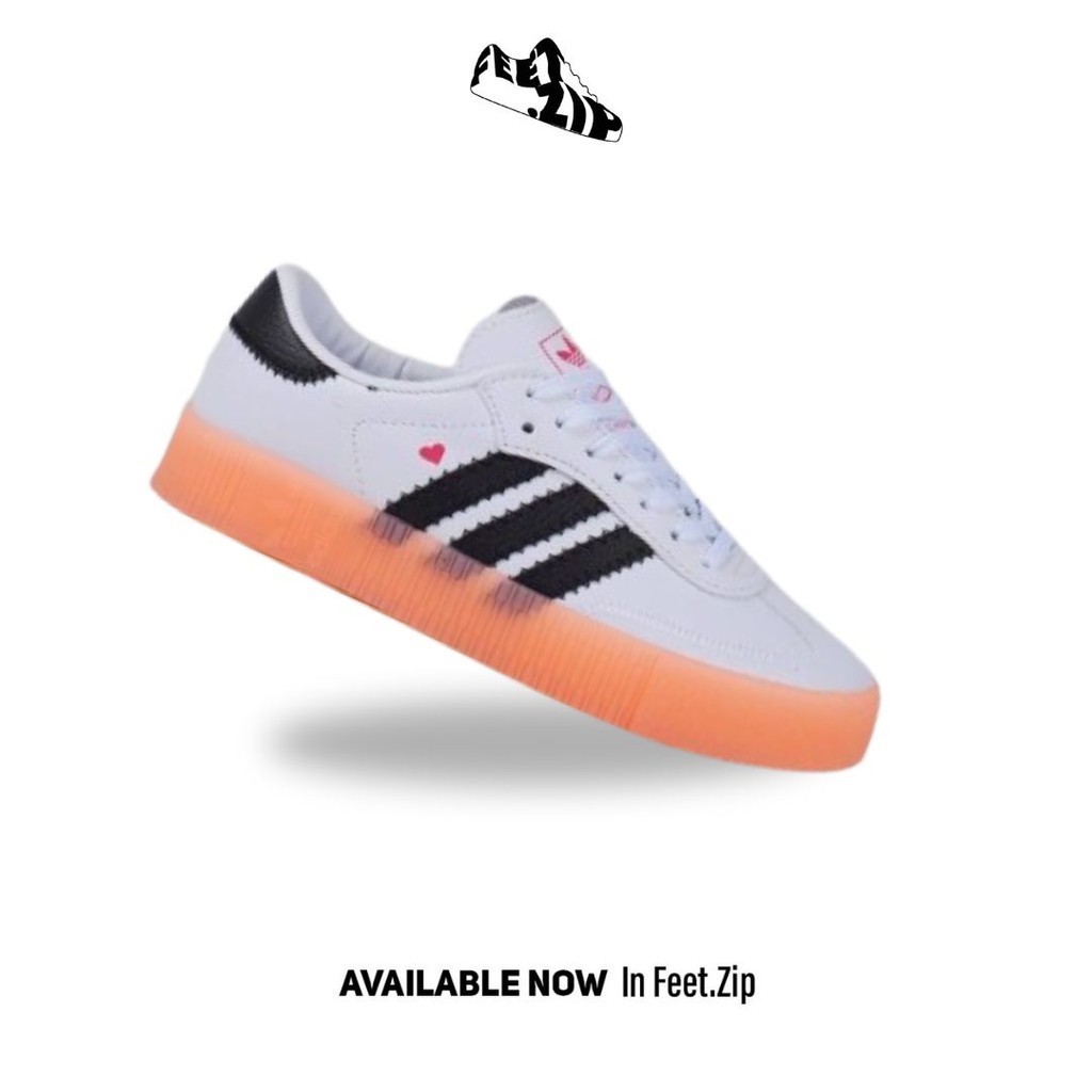 Sneakers Adidas Sambarose Valentine White Pink 100% Original BNIB (Free Papperbag)
