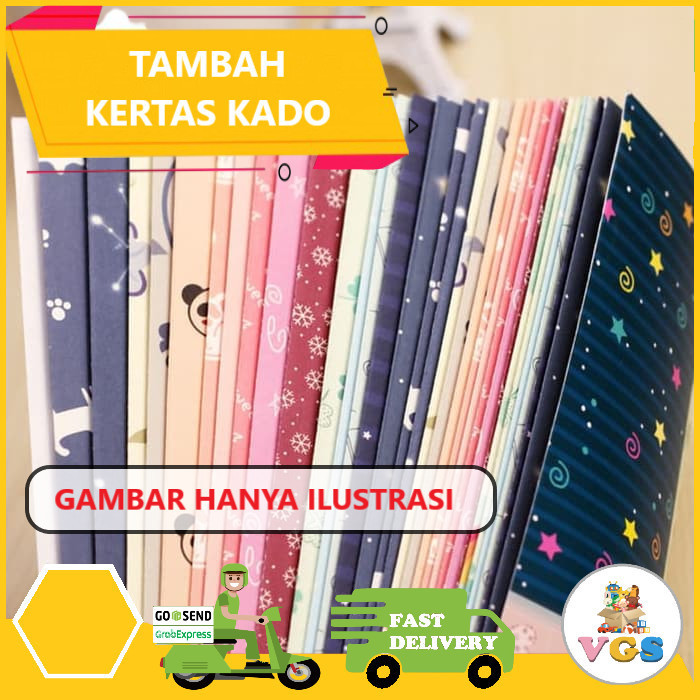 

Tambah Bungkus Kertas Kado - Perempuan