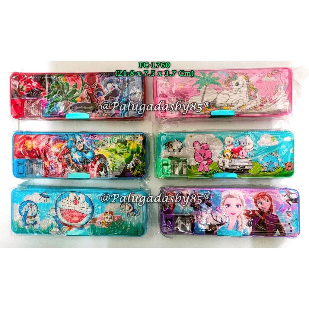 

(1 Biji) Kotak Pensil Magnet Gambar Timbul FC-1760 21.8*7.5*3.7 cm / Pencil Case Magnet Timbul FC 1760 / Tempat Pensil Magnet Timbul FC1760 / Kotak Pensil Fancy
