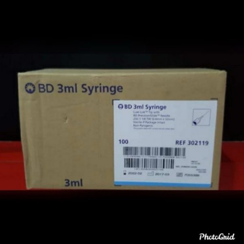 spuid BD /syringe diaposable BD 1cc 3cc 5cc 10cc