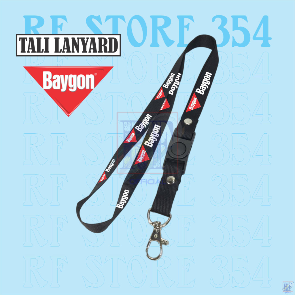 

TALI LANYARD BAYGON LOGO - TALI ID CARD S. C. Johnson & Son GANTUNGAN KUNCI GANTUNGAN FLASHDISK GANTUNGAN NAMETAG TALI LANYARD BEST SELLER COD