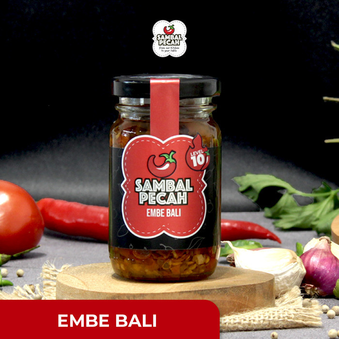 

New Arrival Sambal Pecah Embe Bali - Netto : 100 gr