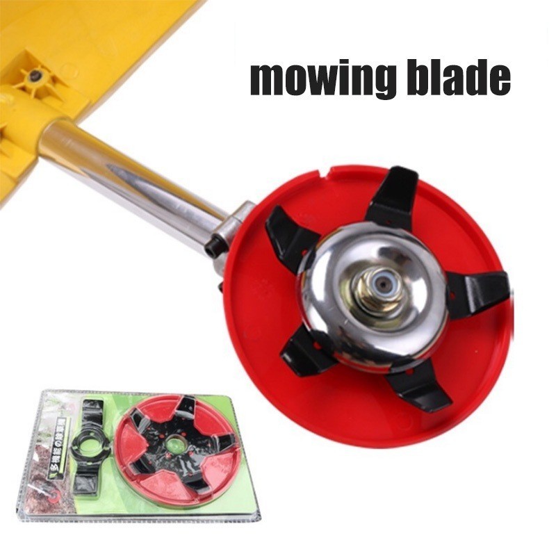 ADY78 Mata Pisau Matun Rumput Mesin Pemotong Rumput Tanah Potong Rumput 6 Blade Mata Pisau 6