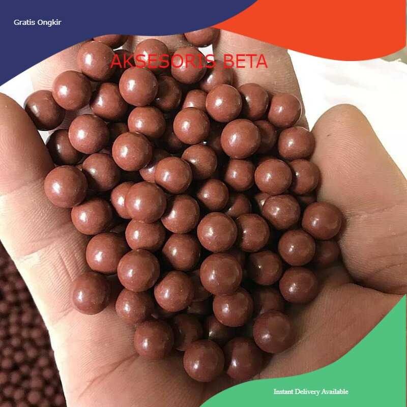 gotri plastik Ketapel Slingshot Ammo Hard Mud Balls 9-10mm 100 PCS - PBP5