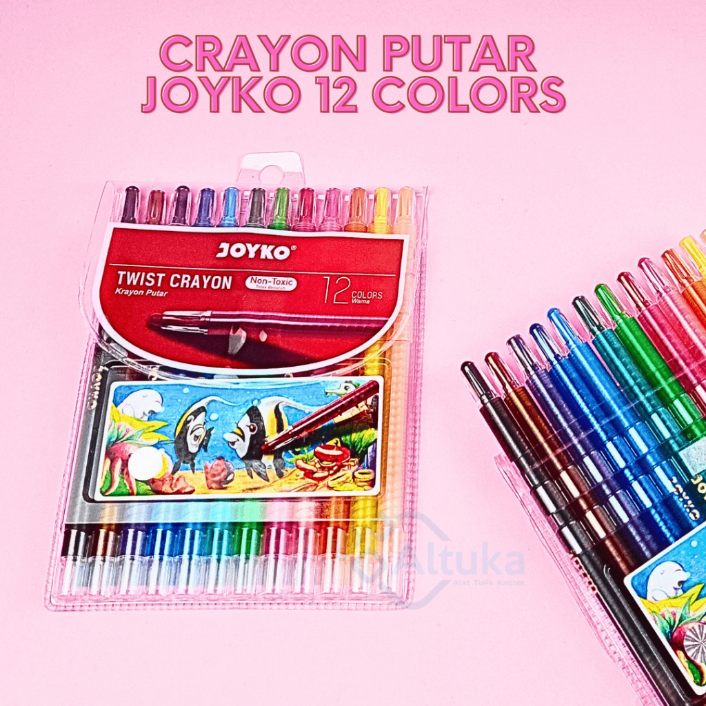 

CRAYON TITI PUTAR 12 WARNA