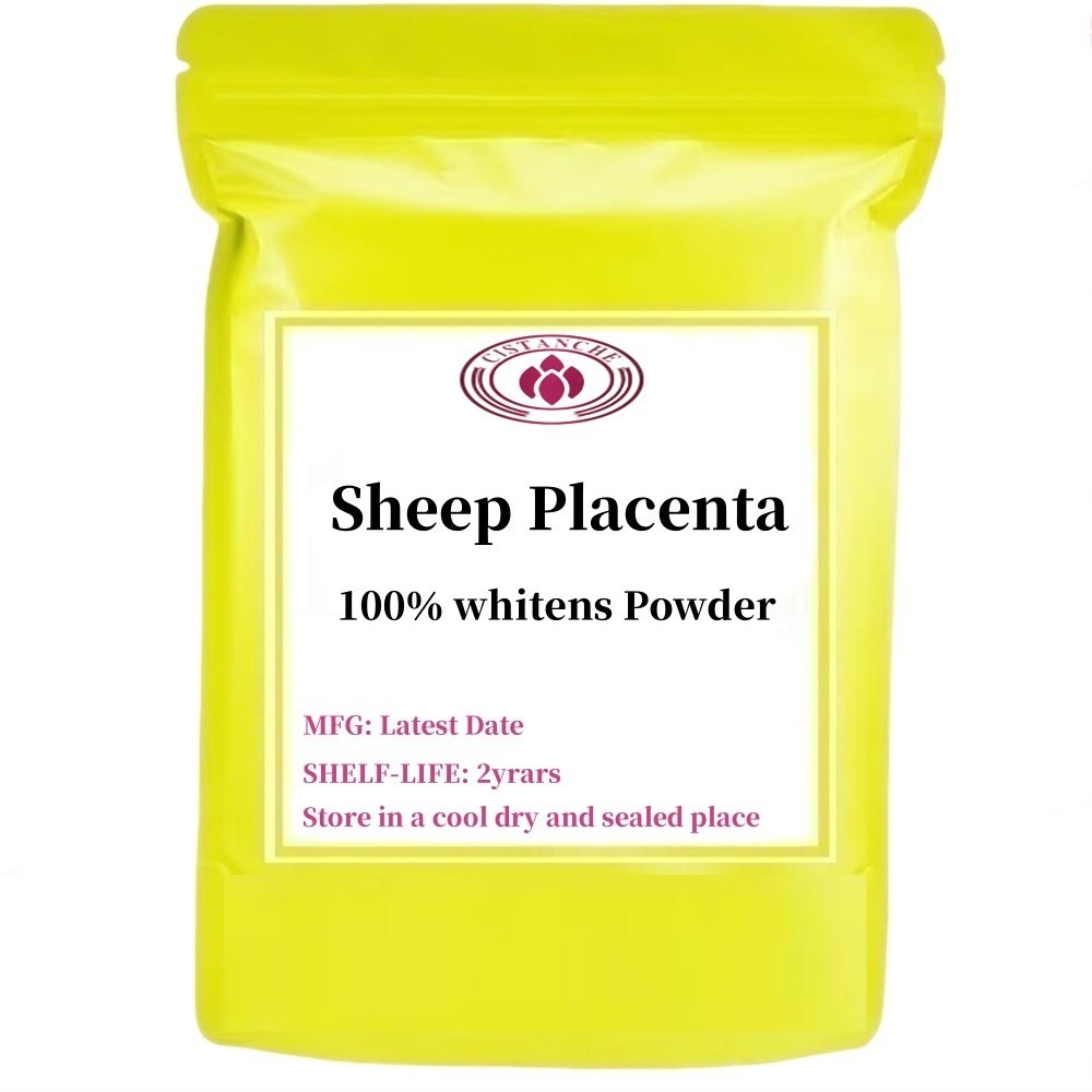 Hot selling 50g-1000g Sheep Placenta Powder whitens the skin