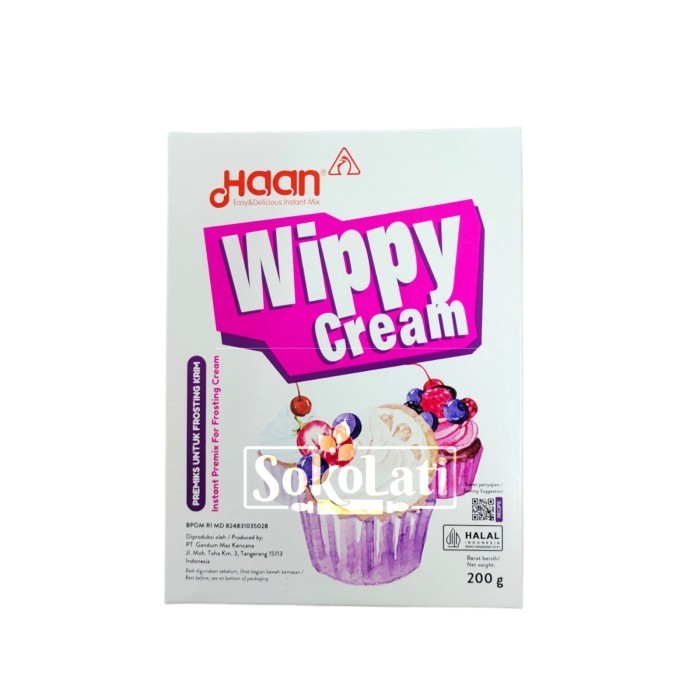 

[[Preium]] Haan Whippy Cream 200 gr