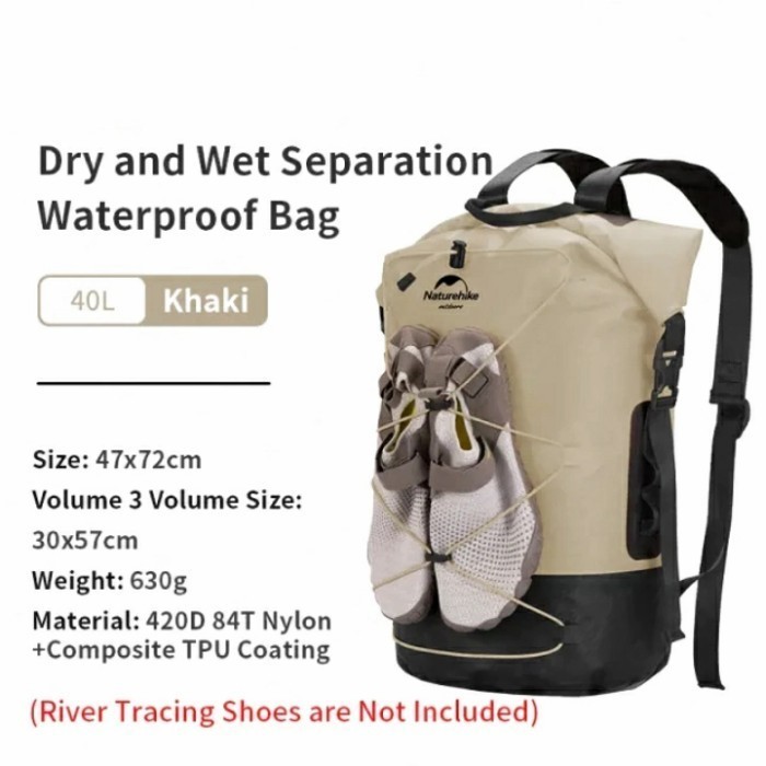 TAS RANSEL WATERPROOF DRYBAG NATUREHIKE NH21FSB04 DRY BAG SWIMMING BAG