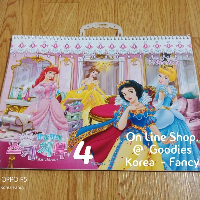 

✨LARIS✨ -Sketch Book Buku Gambar Princes Ori Korea Ready Stock