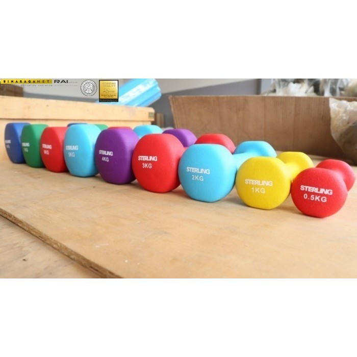 NEOPRENE DUMBBELL SET 5 kg