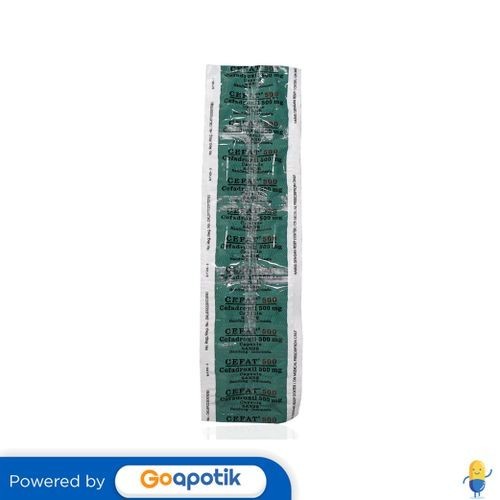 Cefat 500 Mg Strip 10 Kapsul