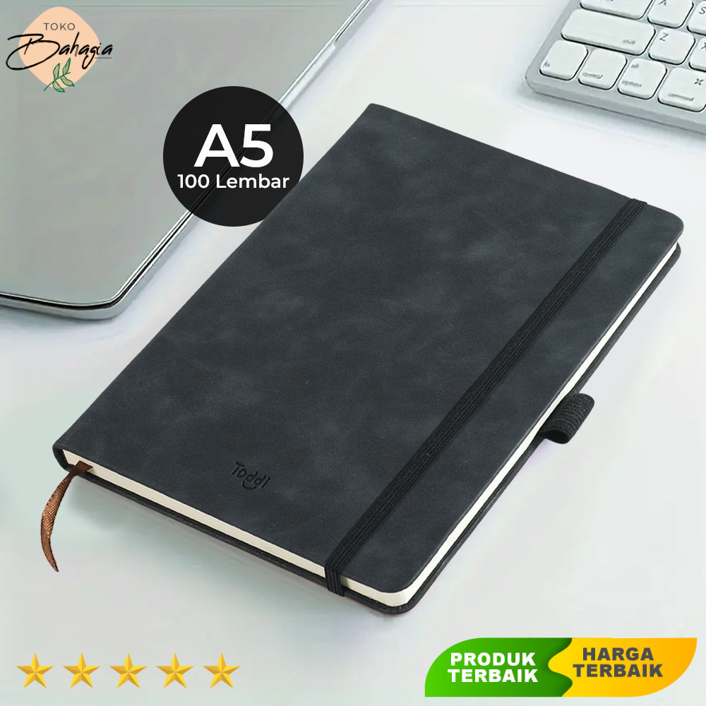

Buku Catatan Harian Notebook with Pen Holder A5