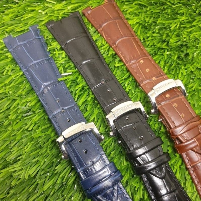 Strap Kulit Tali Jam Tangan Patek Phillipe Nautilus 5711