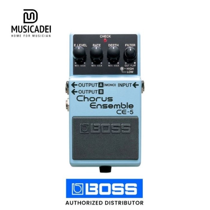 Ensemble Pedal Stereo Chorus Boss CE-5 / CE5 / CE 5