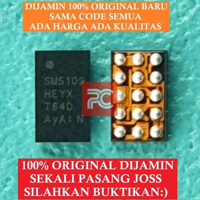 IC DISPLAY SM5109 OPPO A5S/VIVO Y12/Y17/Y81/Y91 ORIGINAL TESTED