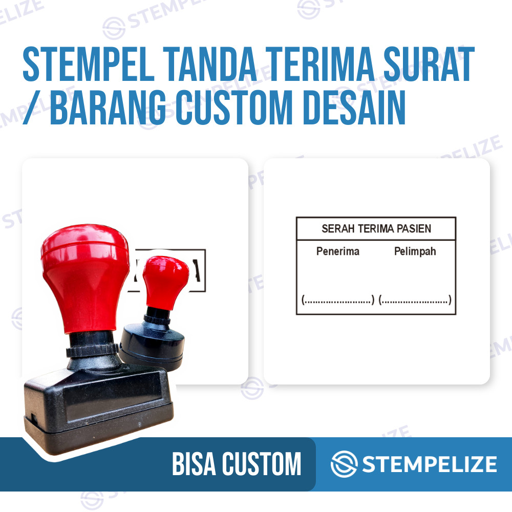 

Stempel Tanda Terima Surat / Barang Custom Desain