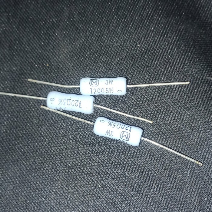 resistor 120R 3W panasonic original japan 120ohm 120 ohm 3 watt 3watt F