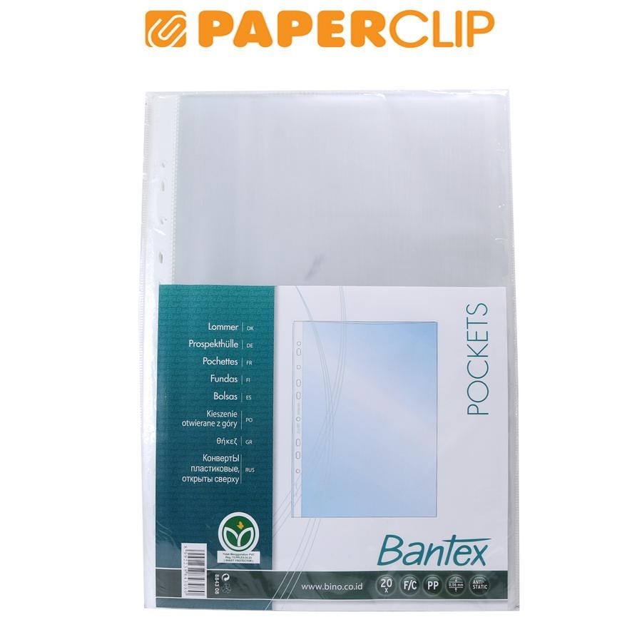 

CLEAR POCKET BANTEX 8843 FC ISI 20 OHP