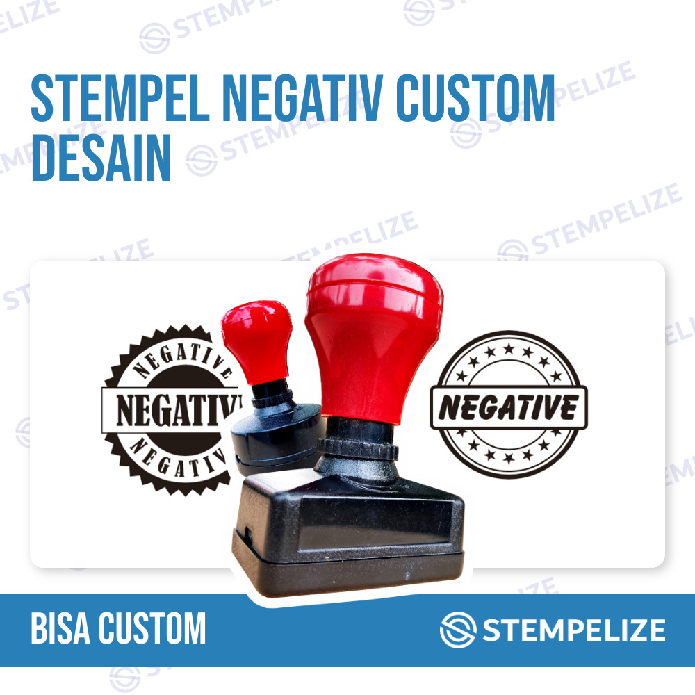 

Stempel Negativ Custom Desain