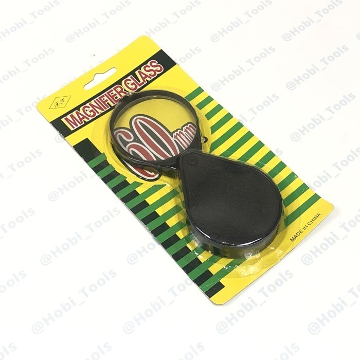 

KACA PEMBESAR LIPAT 60MM - FOLDABLE MAGNIFYING GLASS 60MM