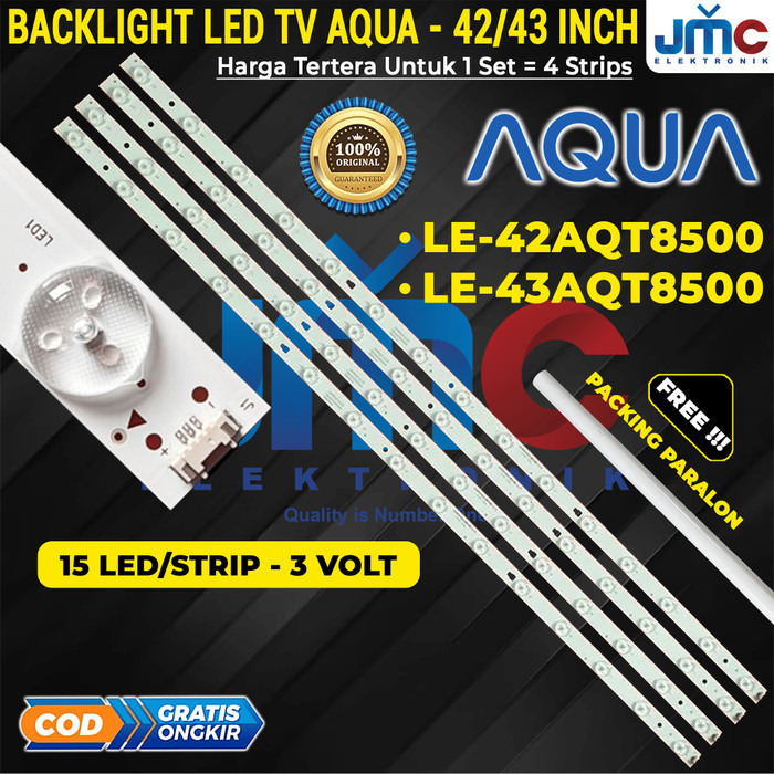 Backlight Tv AQUA LE42AQT8500 LE42AQT8500TF Lampu Led 42 inch