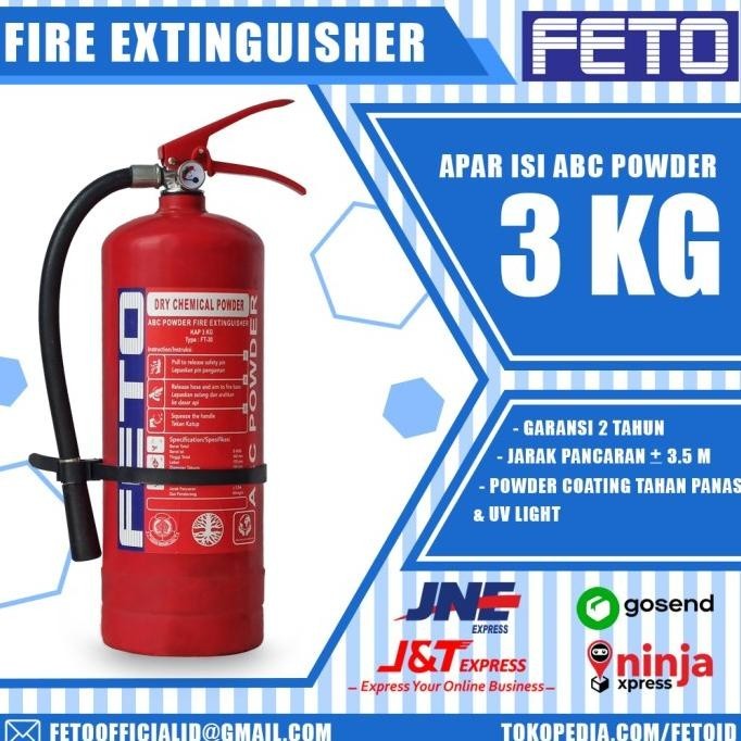 Alat Pemadam Kebakaran (APAR)3KG - FETO