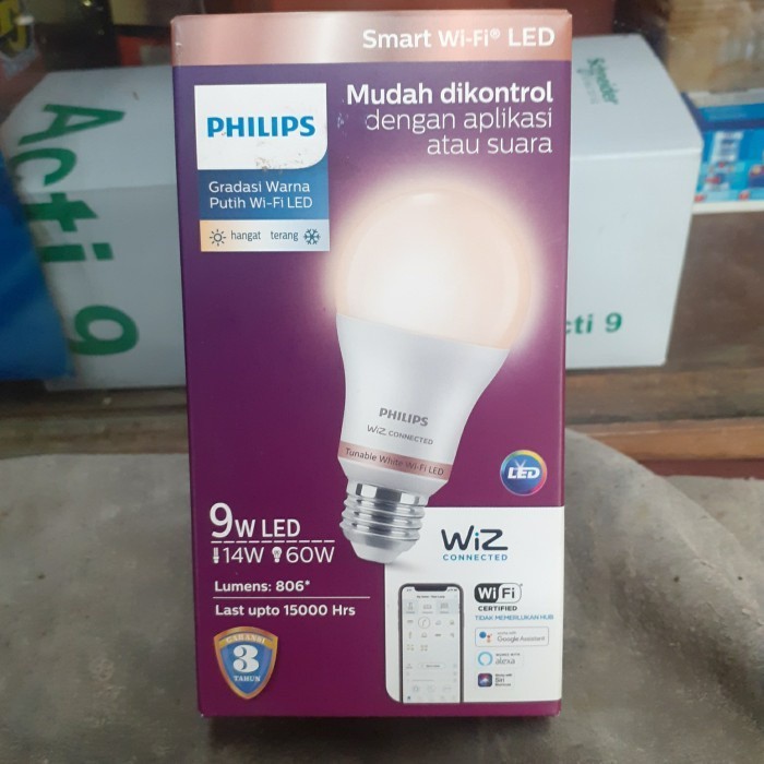 lampu philips led wifi full color