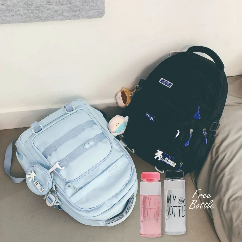 Tas Ransel Wanita Backpack Pria Tas Ransel Anak Sekolah Anti Air Tas Ransel Bags