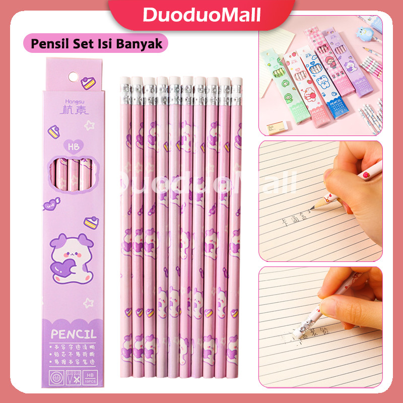 

Pensil Set Isi Banyak / Alat Tulis Sekolah Anak/Pensil Set Pack Cute