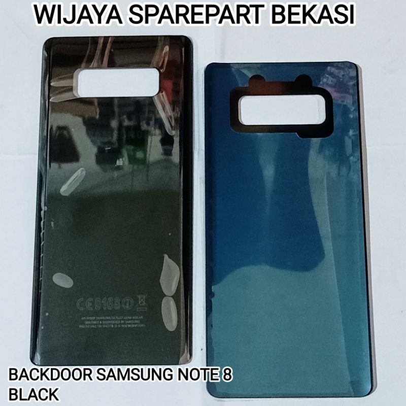 BACKDOOR SAMSUNG NOTE 8 BLACK