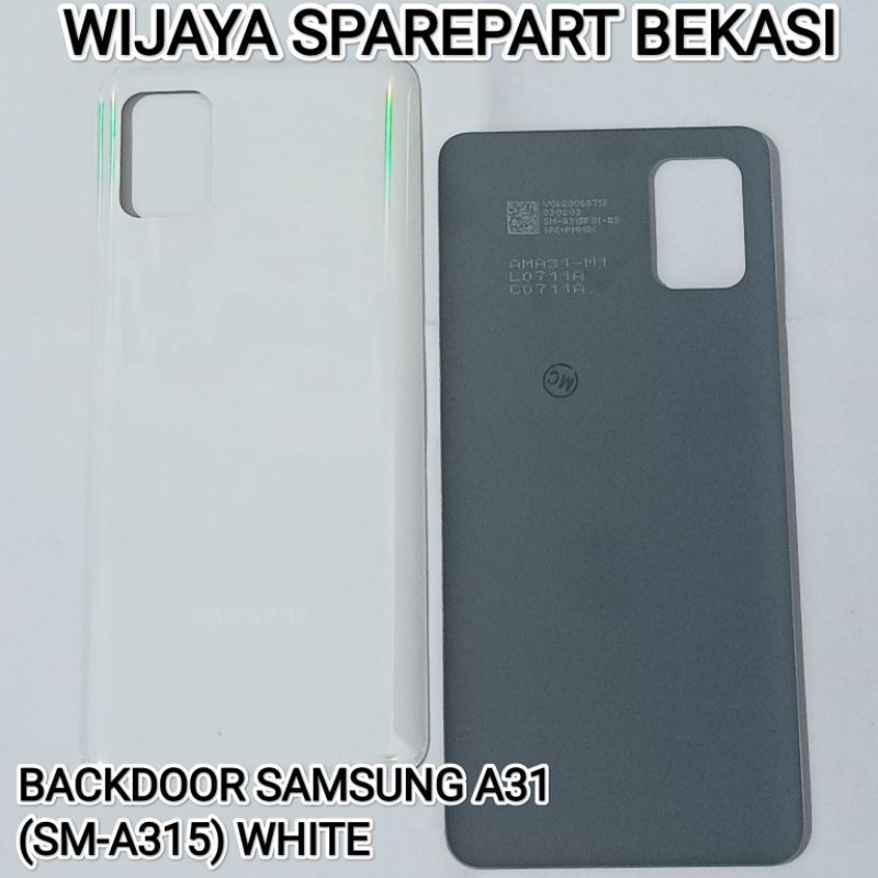 BACKDOOR SAMSUNG A31 (SM-A315) WHITE