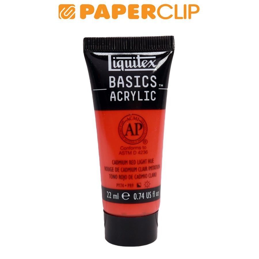 

CAT ACRYLIC LIQUITEX BASIC 22ML 1058510LQ CADMIUM RED LIGHT HUE