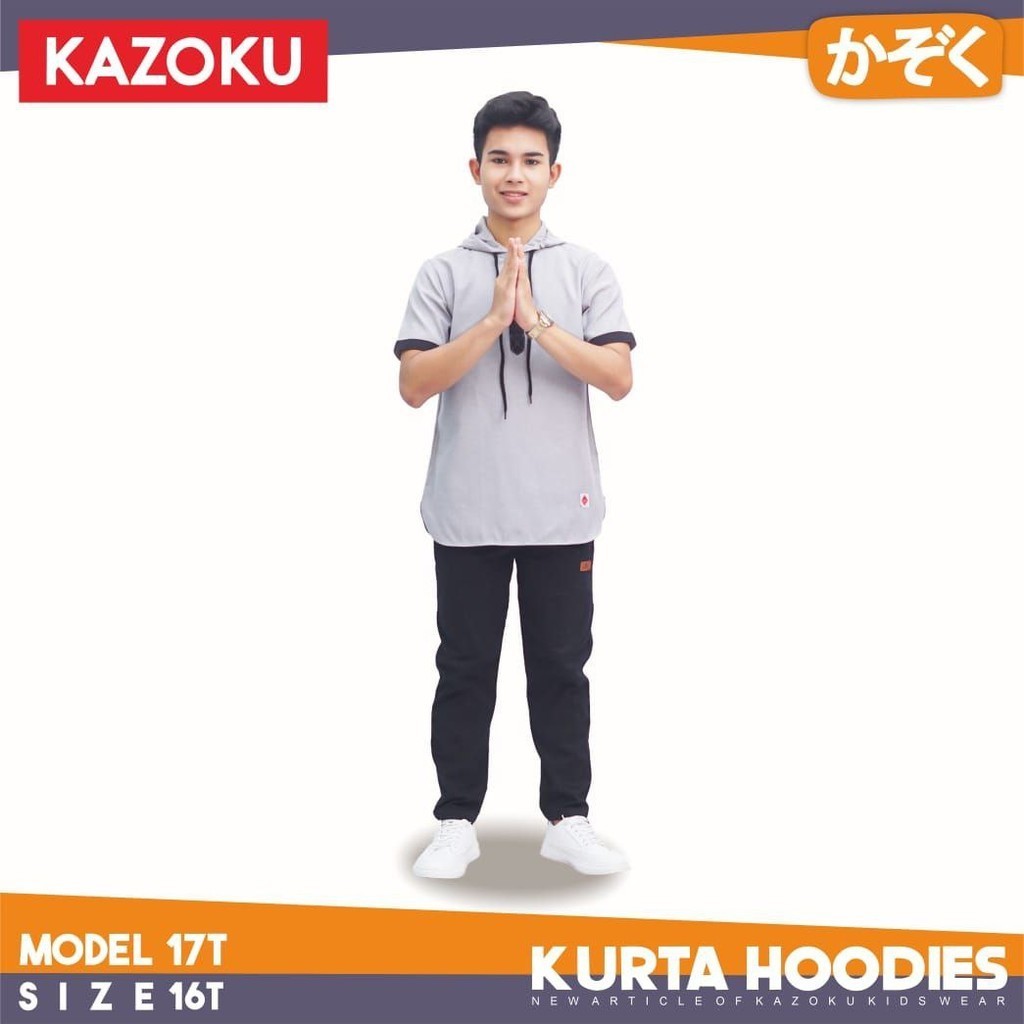 6296 Kurta Hoodies by Kazoku