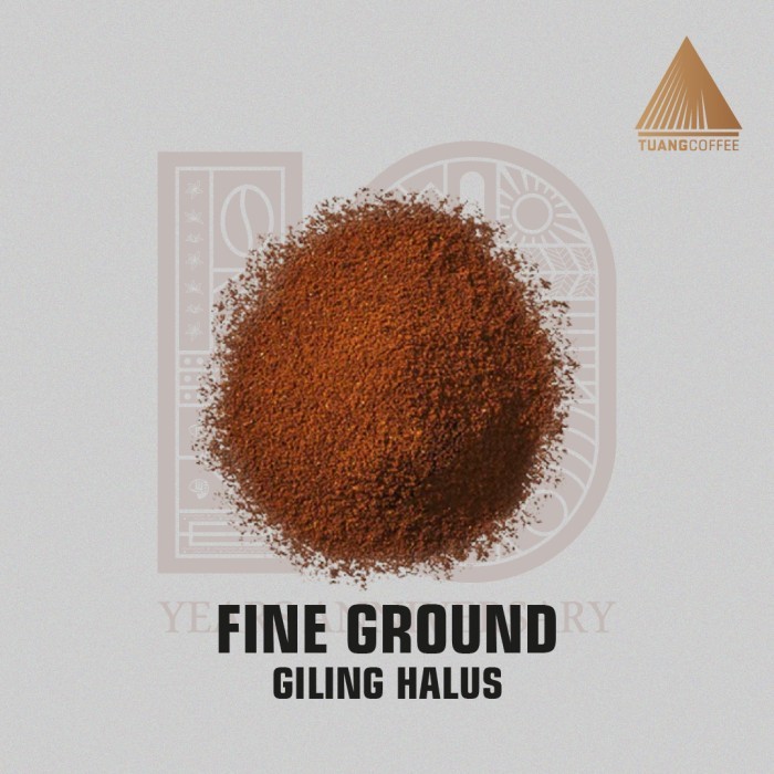 

Roasted Bean Premium Arabica Washed Tuang Coffee 250gr - Giling Halus