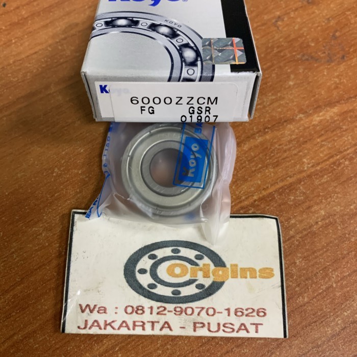 New BEARING 6000 ZZ KOYO JAPAN 6000ZZ