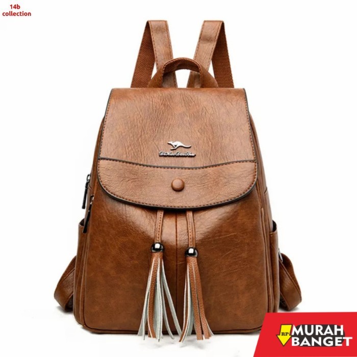tas ransel wanita import Yaumi Backpack Tas Ransel Wanita Kulit Tas Wanita Ransel Kulit Murah - Hita