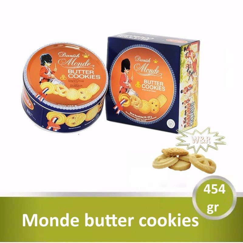 

Monde Butter Cookies 454 Gr