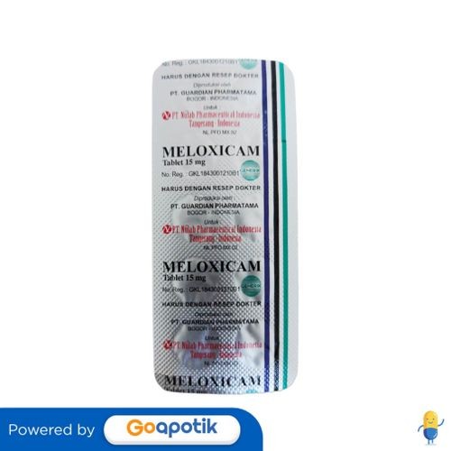 Meloxicam Nulab 15 Mg Strip 10 Tablet