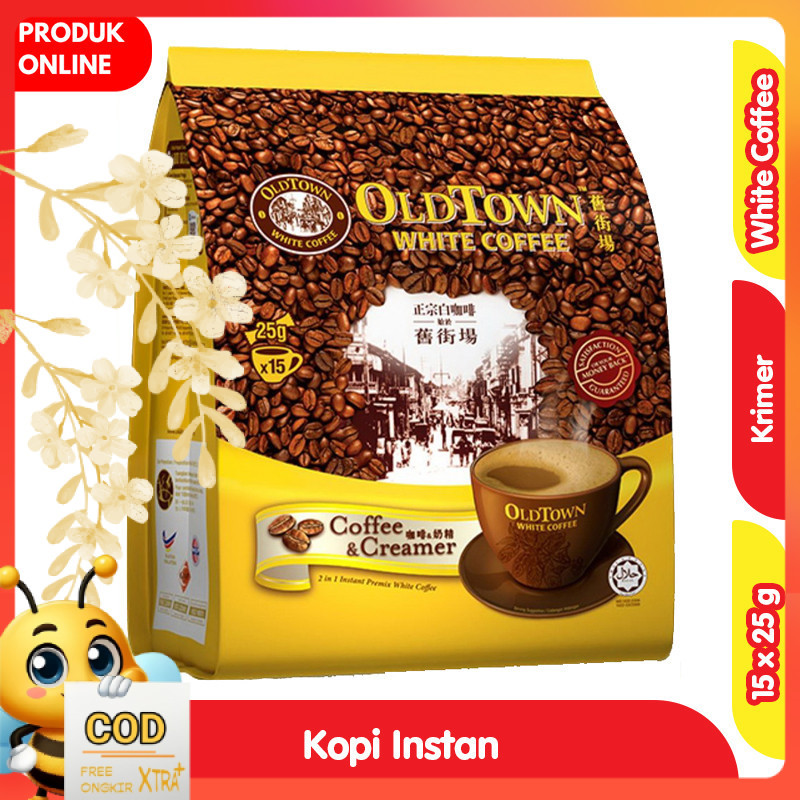 

Old Town White Coffee Kopi Instan & Krimer 15 x 25 g