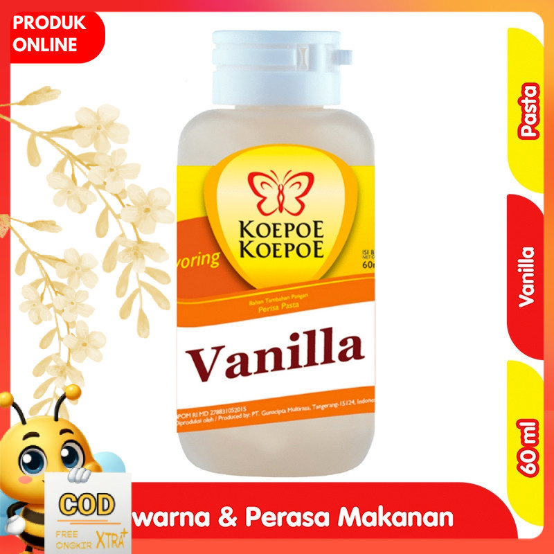 

Koepoe Koepoe Pasta Pewarna & Perasa Vanila 60 ml