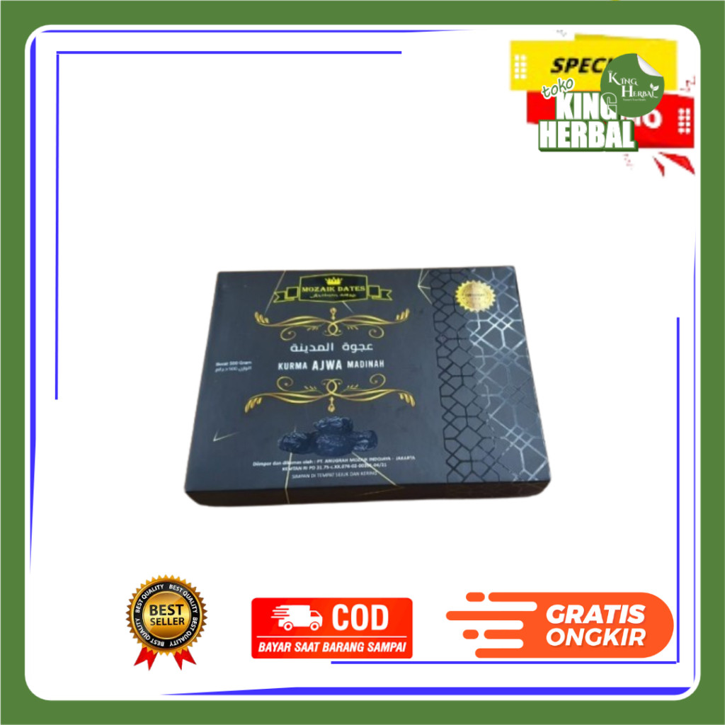 

Kurma AJwa Dates Anugerah 500 gr dan 1 kg - 1 kg