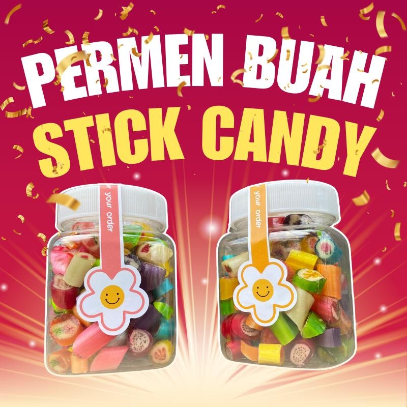 

GurihGembira Permen Buah Stick Candy Korea Viral Premium