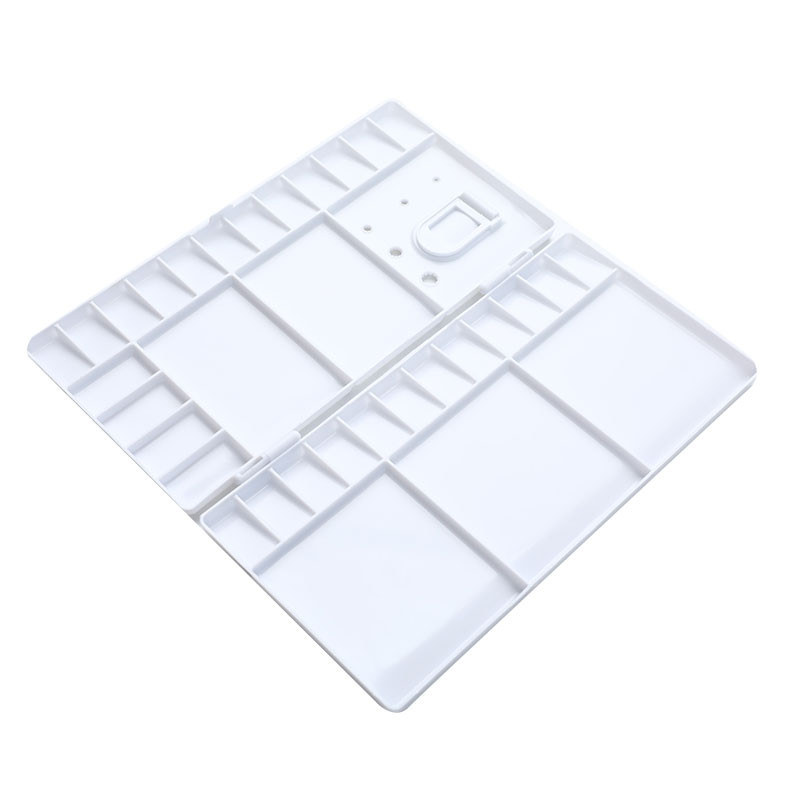 

33 Grids Professional Moisturizing Watercolor Painting Palette Empty Watercolor Palette Paints Tins Box for Art Supplies