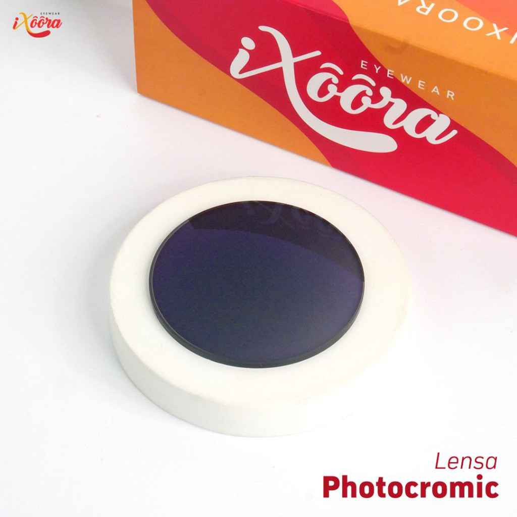 Ixoora Eyewear Lensa Photocromic Ixoora Eyewear Responsif Cahaya dengan Perlindungan UV