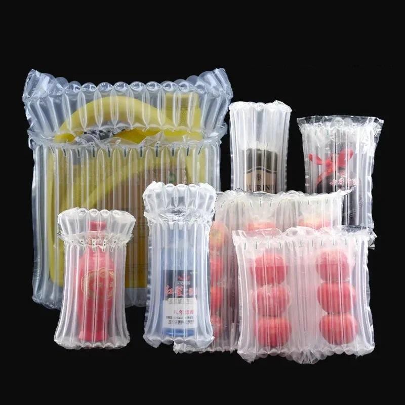 

50 Pieces of Bubble Bag Buffer Gas Column Bag Fragile Goods Inflatable Packaging Express Logistics Transportation Filled Bag