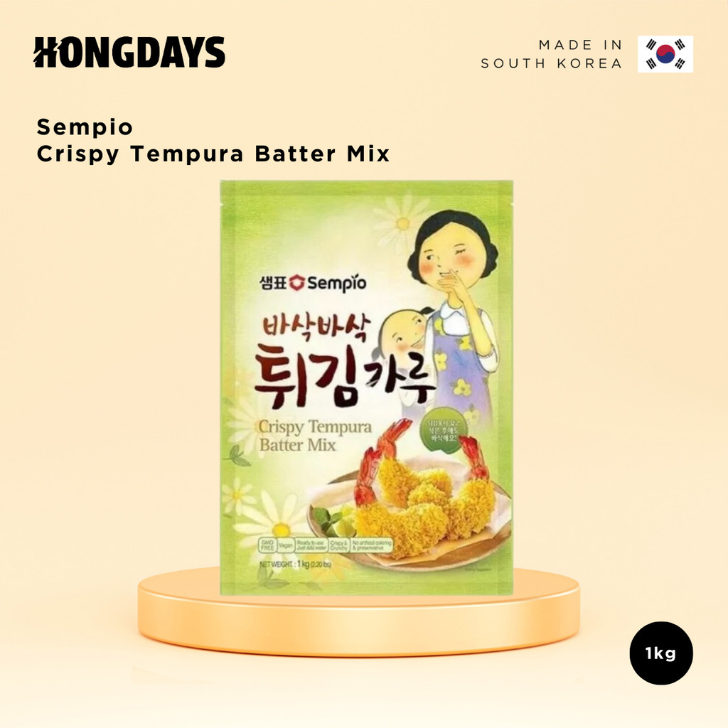 

Sempio Crispy Tempura Batter Mix 1kg Tepung Tempura Renyah - HONGDAYS