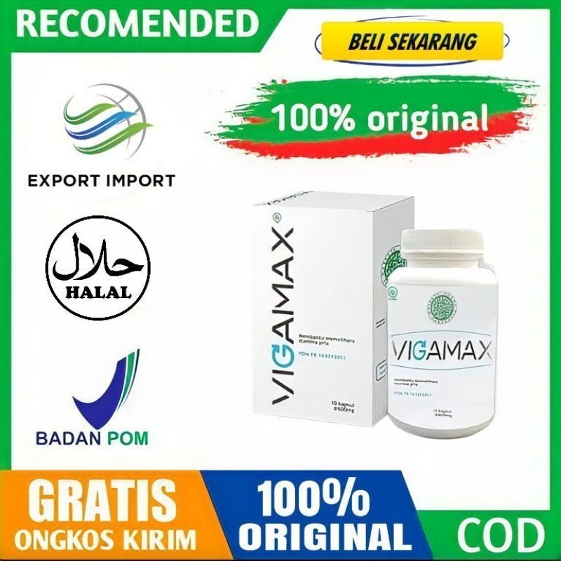 VIGAMAX ASLI OBAT PEMBESAR PENIS KUAT KERAS TAHAN LAMA Terlaris