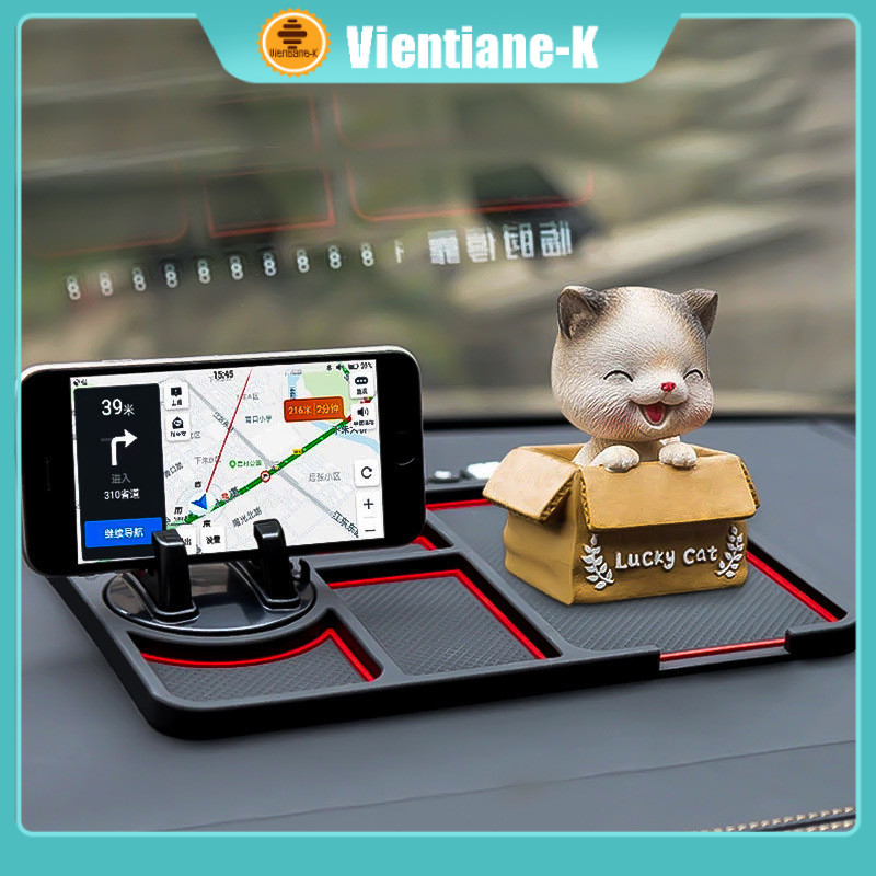 Phone Holder Mat / Alas Mobil Dashboard Anti Slip / Car Dashboard Mounting Hp