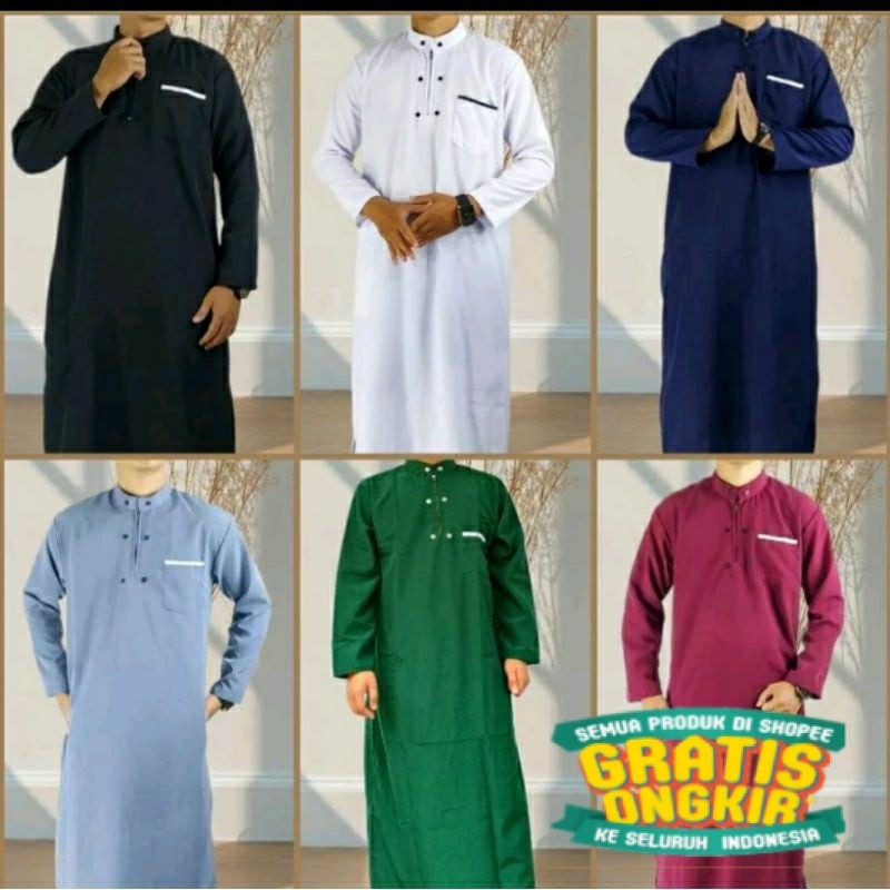 (COD) GROSIR BAJU GAMIS PRIA JUBAH PRIA GAMIS PAKISTAN JUBAH PAKISTAN/ Mewah