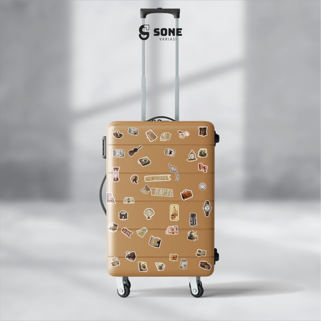 

Stiker Aesthetic Journal Paper Vinyl Aksesoris Buku Laptop Koper